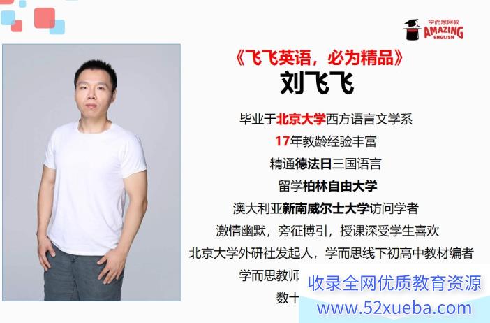 刘飞飞 2021 春 初二英语春季直播菁英班全国版-百度云下载
