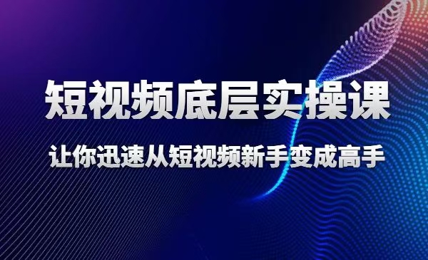 增长黑客董十一：短视频底层实操逻辑课-吾爱学吧