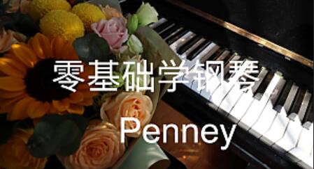 钢琴入门指法教程：小白轻松入门penny钢琴课程（10节）-吾爱学吧