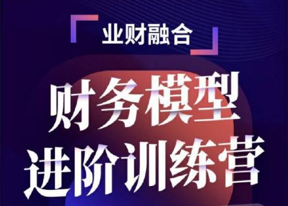 大成方略·财务模型进阶训练营-吾爱学吧