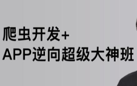 路飞爬虫开发+app逆向超级大神班1-3期（原价4999元）-吾爱学吧