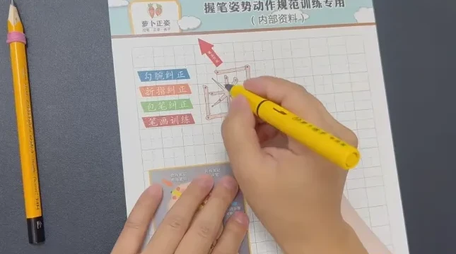 萝卜正姿-萝卜练字五步练字法(控笔正姿・基础笔画字根・字体结构三合一)